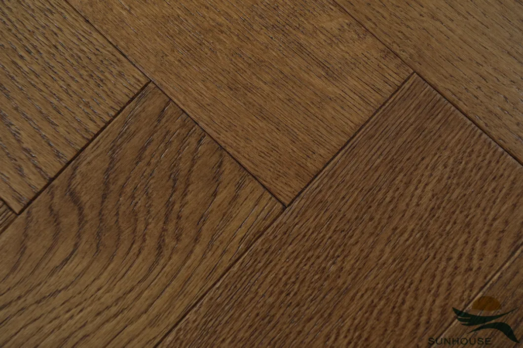 Sample Customization European Oak Chevron Flooring /Herringbone Flooring / Fishbone/ European Oak Engineered Wood Flooring